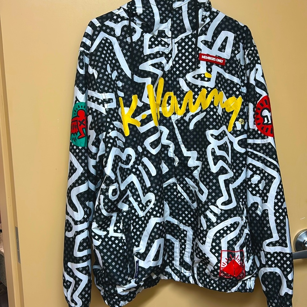 MEMBERS ONLY K. Harring (Keith Harring) Jacket